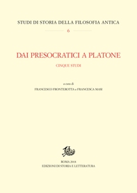 Dai Presocratici a Platone - Librerie.coop