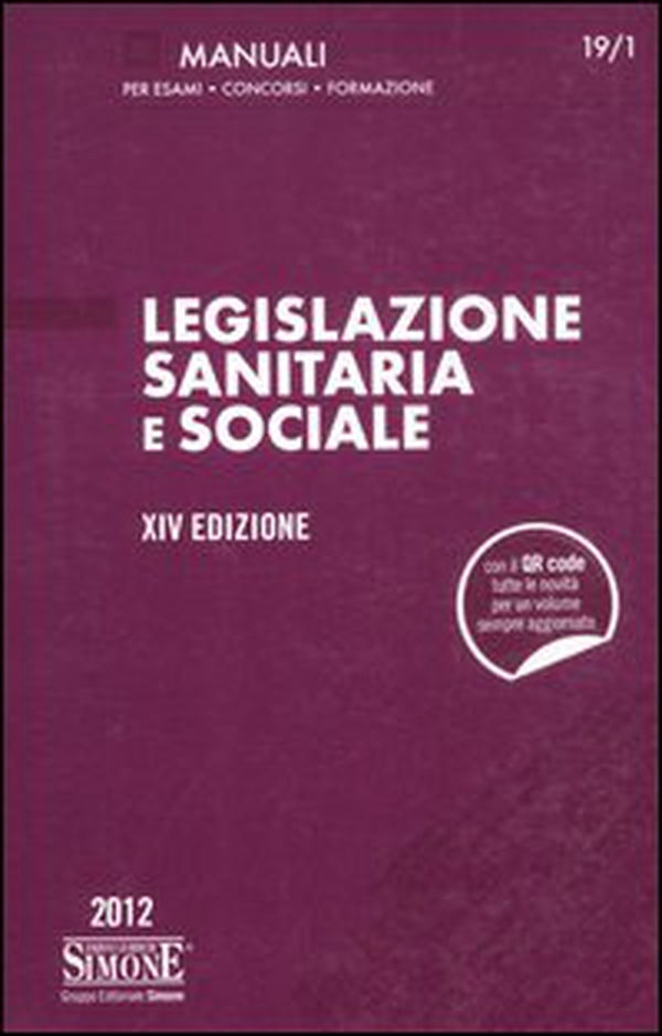 Legislazione sanitaria e sociale - Librerie.coop Legislazione sanitaria e sociale - Librerie.coop