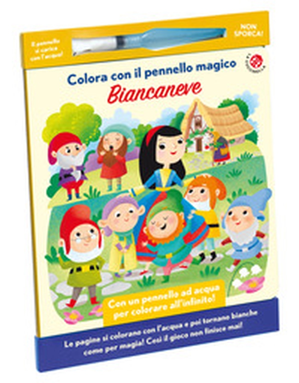 Biancaneve. Colora con il pennello magico - Librerie.coop Biancaneve. Colora con il pennello magico - Librerie.coop