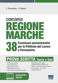 Concorso regione Marche 38 Ffunzionari amministrativi per le politiche del lavoro e formazione. Prova scritta - Librerie.coop Concorso regione Marche 38 Ffunzionari amministrativi per le politiche del lavoro e formazione. Prova scritta - Librerie.coop