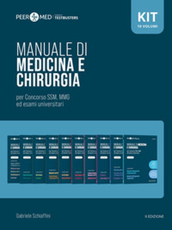 Kit Manuale di medicina SSM - Vol. 1-10 - Librerie.coop