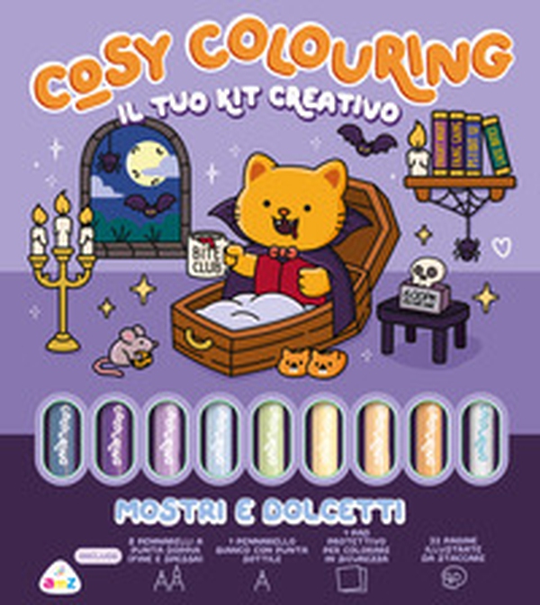 Mostri e dolcetti. Cosy coloring - Librerie.coop