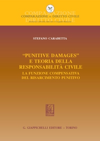 "Punitive damages" e teoria della responsabilità civile - e-Book - Librerie.coop "Punitive damages" e teoria della responsabilità civile - e-Book - Librerie.coop