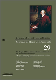 Giornale di storia costituzionale. Ediz. italiana e inglese - Vol. 29 - Librerie.coop