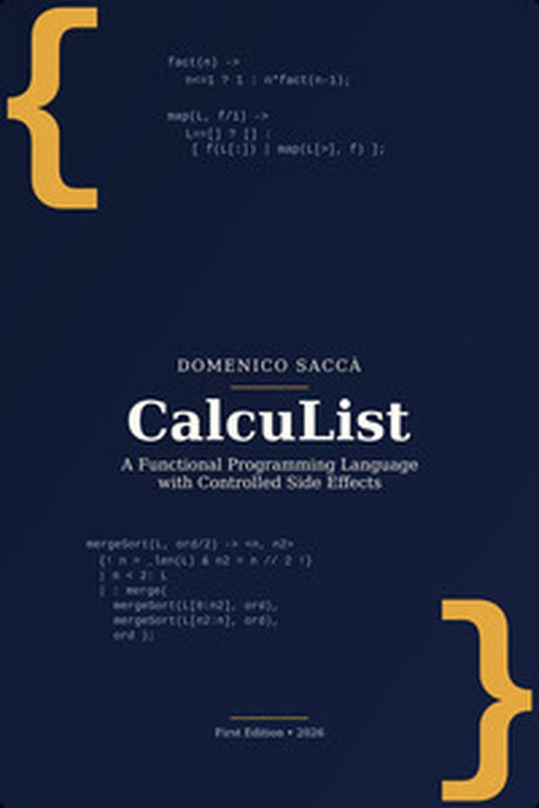 CalcuList: a functional programming language with controlled side effects - Librerie.coop