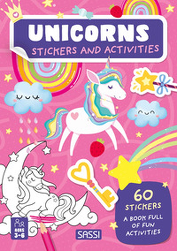 Unicorns. Stickers and activities - Librerie.coop Unicorns. Stickers and activities - Librerie.coop