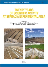Twenty yeras of scientific activity at Sparacia experimental area - Librerie.coop