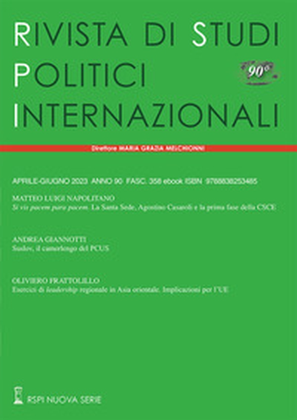 Rivista di studi politici internazionali - Vol. 2 - Librerie.coop Rivista di studi politici internazionali - Vol. 2 - Librerie.coop