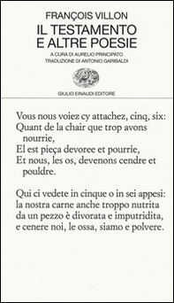 Il testamento e altre poesie - Librerie.coop Il testamento e altre poesie - Librerie.coop