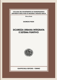 Sicurezza urbana integrata e sistema punitivo - Librerie.coop