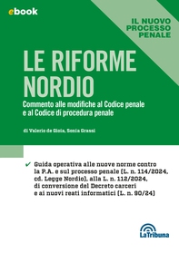 Le Riforme Nordio - Librerie.coop Le Riforme Nordio - Librerie.coop