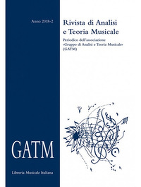 GATM. Rivista di analisi e teoria musicale - Librerie.coop GATM. Rivista di analisi e teoria musicale - Librerie.coop