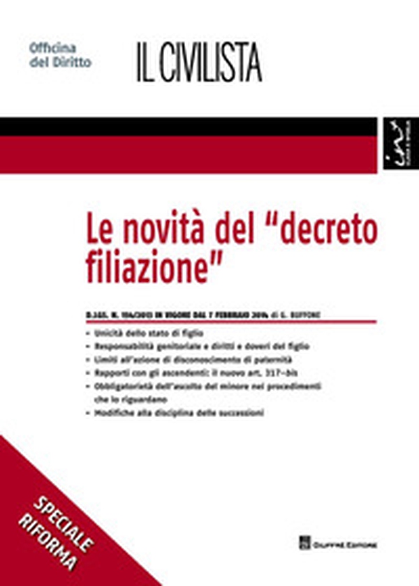 Le novità del «decreto filiazione» - Librerie.coop Le novità del «decreto filiazione» - Librerie.coop