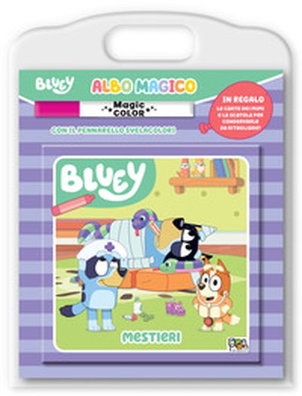 Mestieri. Albo magico. Bluey - Librerie.coop Mestieri. Albo magico. Bluey - Librerie.coop
