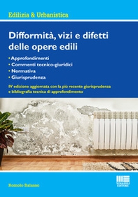 Difformità, vizi e difetti delle opere edili - Librerie.coop