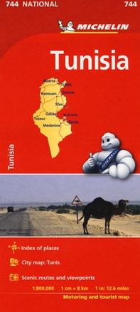 Tunisia 1:800.000 - Librerie.coop