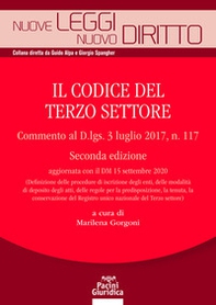 Il codice del terzo settore. Commento al Decreto legislativo 3 luglio 2017, n. 117 - Librerie.coop