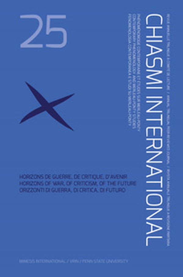 Chiasmi international. Ediz. italiana, inglese e francese - Vol. 25 - Librerie.coop Chiasmi international. Ediz. italiana, inglese e francese - Vol. 25 - Librerie.coop