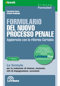 Formulario del nuovo processo penale - Librerie.coop
