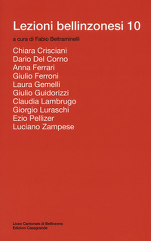 Lezioni bellinzonesi - Vol. 10 - Librerie.coop