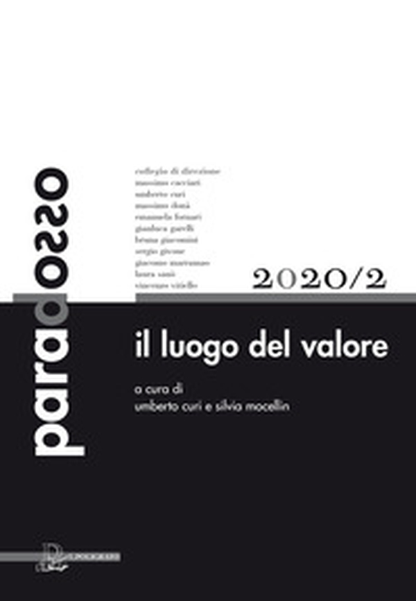 Paradosso. Rivista di filosofia - Librerie.coop Paradosso. Rivista di filosofia - Librerie.coop