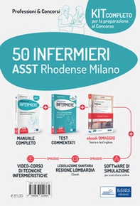 Kit concorso 50 infermieri ASST Rhodense Milano - Librerie.coop