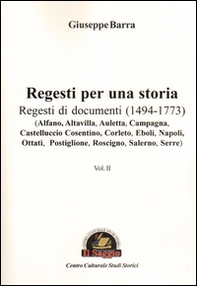 Regesti per una storia - Vol. 2 - Librerie.coop