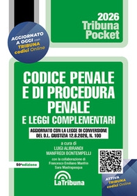 Codice penale e di procedura penale e leggi complementari 2026 - Librerie.coop