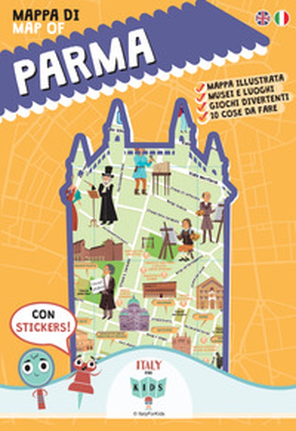 Mappa di Parma illustrata. Con adesivi - Librerie.coop Mappa di Parma illustrata. Con adesivi - Librerie.coop