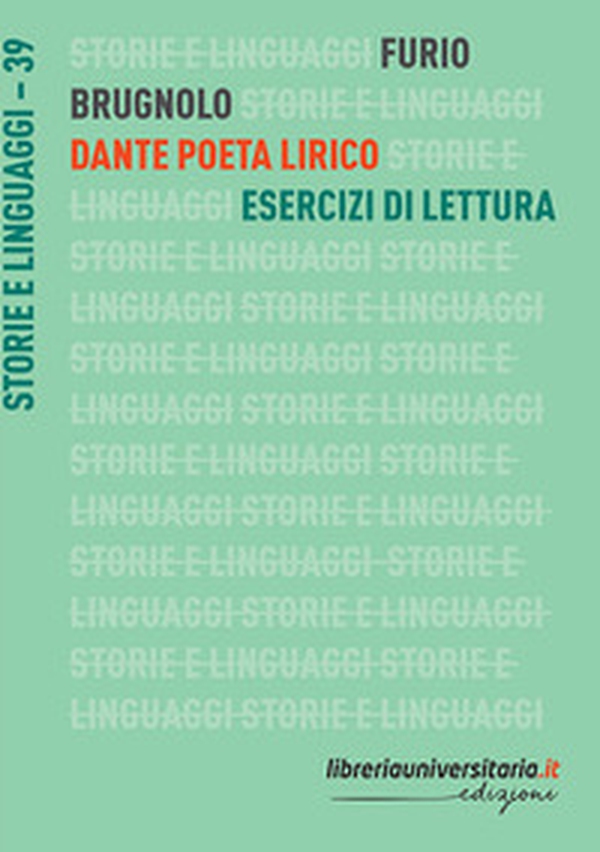 Dante poeta lirico - Librerie.coop Dante poeta lirico - Librerie.coop