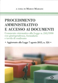 Procedimento amministrativo e accesso ai documenti - Librerie.coop