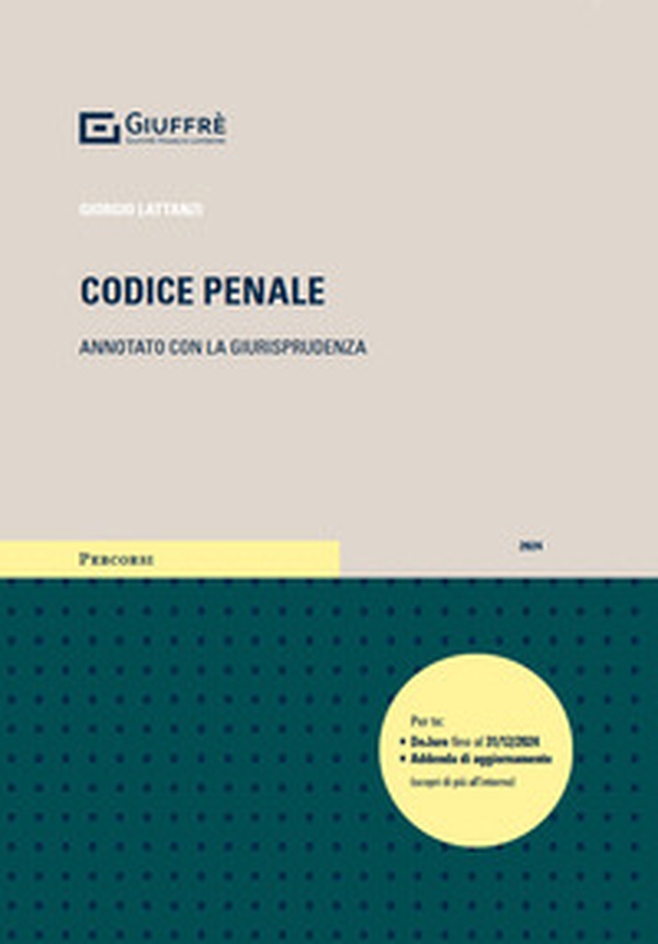 Codice penale. Annotato con la giurisprudenza - Librerie.coop Codice penale. Annotato con la giurisprudenza - Librerie.coop