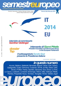 Semestre Europeo n. Unico - Anno 5, Luglio-Dicembre 2014 - Librerie.coop Semestre Europeo n. Unico - Anno 5, Luglio-Dicembre 2014 - Librerie.coop