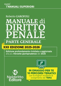 Manuale superiore di diritto penale 2025-2026. Concorso magistratura e concorsi superiori - Librerie.coop Manuale superiore di diritto penale 2025-2026. Concorso magistratura e concorsi superiori - Librerie.coop