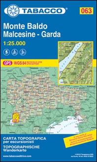 Monte Baldo - Malcesine - Garda 1:25.000 - Librerie.coop