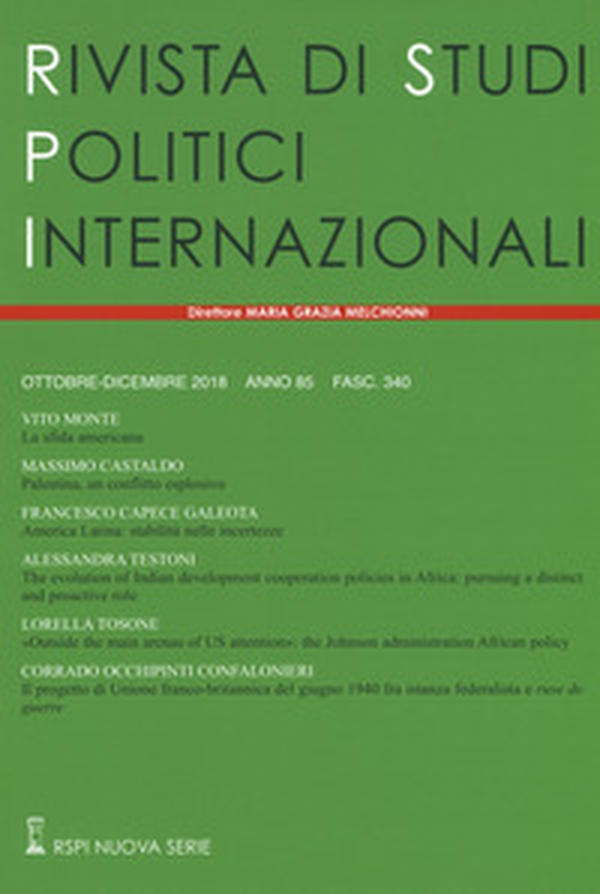 Rivista di studi politici internazionali - Librerie.coop Rivista di studi politici internazionali - Librerie.coop