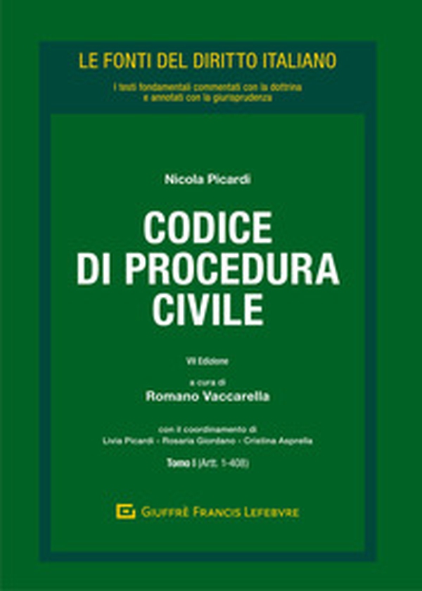 Codice di procedura civile: Tomo I (artt. 1-408)-Tomo II (artt. 409-840-sexiesdecies) - Librerie.coop
