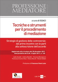 Tecniche e strumenti del processo di mediazione - Librerie.coop