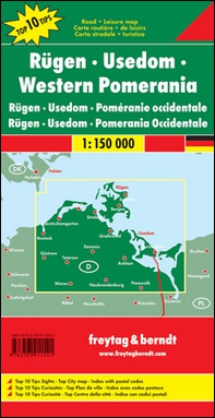 Rügen, Usedom, Vorpommern 1:150.000 - Librerie.coop