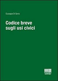 Codice breve sugli usi civici - Librerie.coop