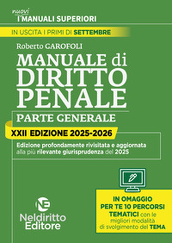 Manuale superiore di diritto penale 2025-2026. Concorso magistratura e concorsi superiori - Librerie.coop Manuale superiore di diritto penale 2025-2026. Concorso magistratura e concorsi superiori - Librerie.coop