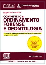 Compendio di ordinamento forense e deontologia - Librerie.coop