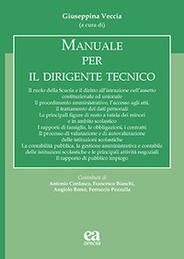 Manuale per il dirigente tecnico - Librerie.coop Manuale per il dirigente tecnico - Librerie.coop