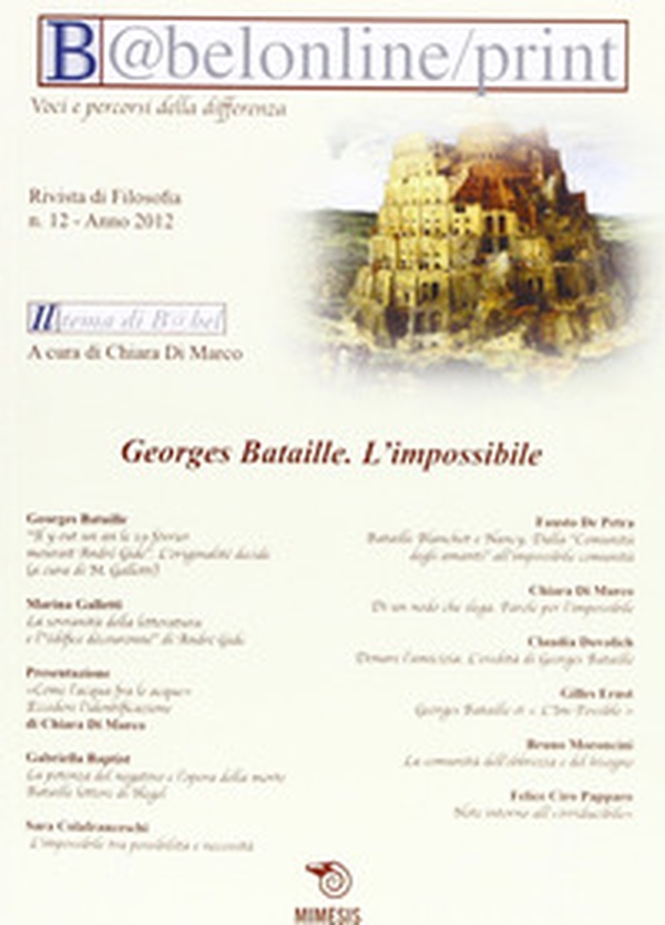 Babelonline print - Vol. 12 - Librerie.coop Babelonline print - Vol. 12 - Librerie.coop