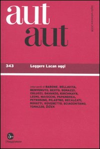 Aut aut - Vol. 343 - Librerie.coop Aut aut - Vol. 343 - Librerie.coop
