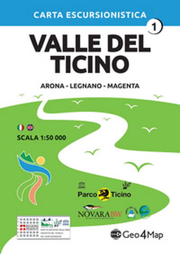 Carta escursionistica Valle del Ticino. Scala 1:50.000. Ediz. italiana, inglese, tedesca e francese - Librerie.coop Carta escursionistica Valle del Ticino. Scala 1:50.000. Ediz. italiana, inglese, tedesca e francese - Librerie.coop