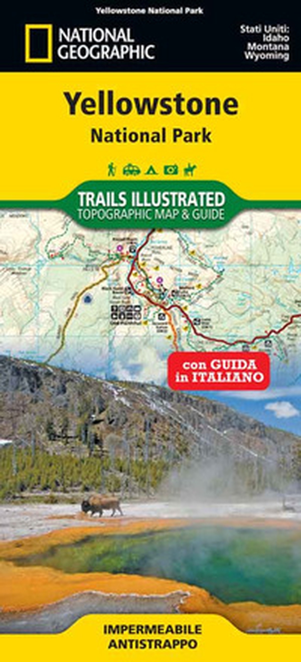 Yellowstone National Park. Carta e guida turistica. 1:125.000 - Librerie.coop Yellowstone National Park. Carta e guida turistica. 1:125.000 - Librerie.coop