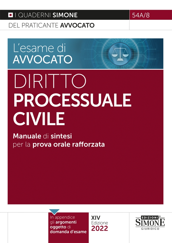L'esame di avvocato - Diritto Processuale Civile - Manuale di sintesi per la prova orale rafforzata - Librerie.coop L'esame di avvocato - Diritto Processuale Civile - Manuale di sintesi per la prova orale rafforzata - Librerie.coop