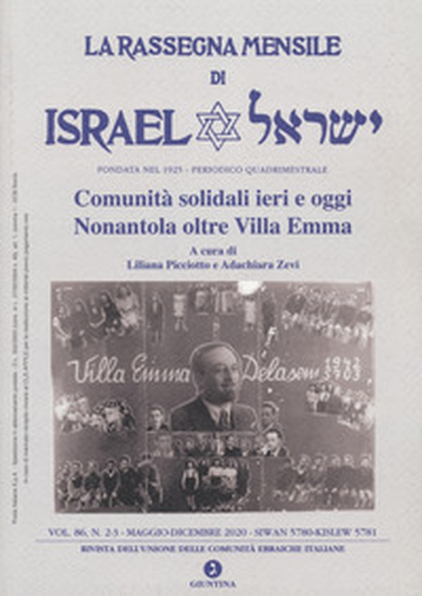 La rassegna mensile di Israel - Vol. 86\2-3 - Librerie.coop La rassegna mensile di Israel - Vol. 86\2-3 - Librerie.coop