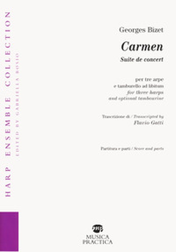 Carmen Suite de concert per tre arpe e tamburello ad libitum - Librerie.coop Carmen Suite de concert per tre arpe e tamburello ad libitum - Librerie.coop